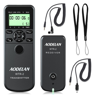 AODELAN Kamera Fernauslöser für Nikon, Kabellose Timer Fernbedienung für Nikon Df Z7 Z6 D750 D850 D4 D5 D7200 D3300 D610 Coolpix P1000 P7700 P7800