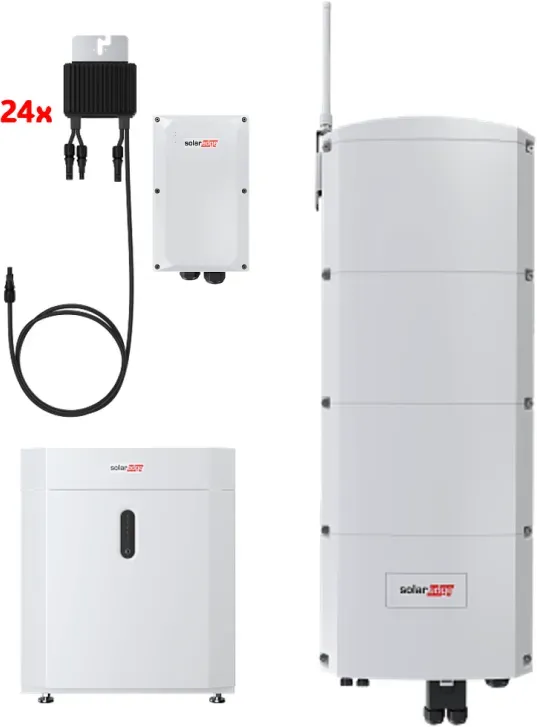 SolarEdge Single Kit Backup 10 kW mit 4,6 kWh Speicherpaket – 0% MwSt. (gem. § 12 Abs. 3 UStG)