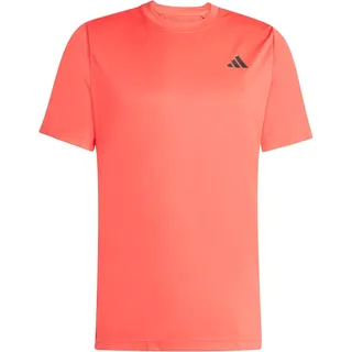 Adidas Club Climacool Tennisshirt Herren JF8505 - semi lucid red XS