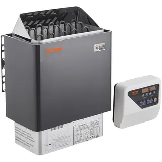 Vevor 8kW Elektrischer Saunaofen Saunaheizung digitaler Regler für 8-12m3 Spa