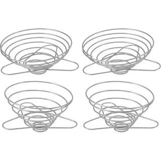 Faltbare Kaffeefiltertasse Edelstahl-Kaffeefilter-Halter Outdoor-Camping-Kaffee-Tropfer-Halter M 115x110x75mm/4.5x4.3x3.0in