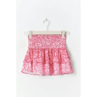 Gina Tricot - Y two layer multi skirt - Röcke - Rosa - 134/140 - Mädchen - Rosa - 134/140