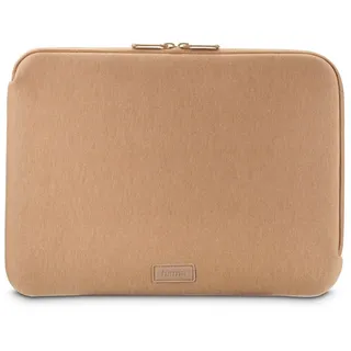 Hama Laptop-Sleeve Jersey von 34 - 36 cm (13,3 - 14,1), Sand