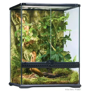 Exo Terra Terrarium aus Glas, mit einzigartiger Front Belüftung, 45 x 45 x 60cm