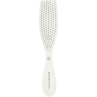 Olivia Garden Essential Style Wet Fine Hair Bristles Ice White
