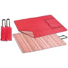 2er-Set 3in1-Multi-Picknickdecken mit Sitzkissen & Zudecke, 150x130 cm