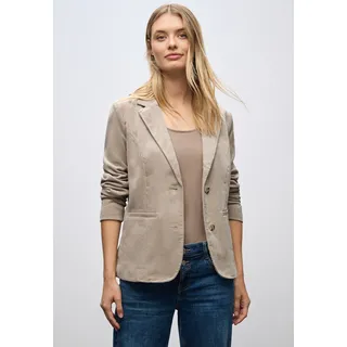 STREET ONE Damen, 2116828 Cordblazer, morning beige, 38