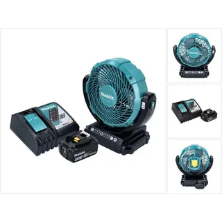 RT1 Akku Ventilator Lüfter 18 V 18 cm inkl. 1 x 5,0 Ah Akku + Ladegerät