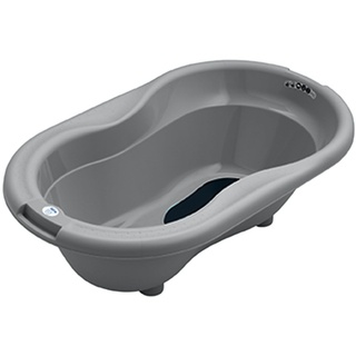 Rotho Babydesign TOP Badewanne - recycelt - Badewanne - Babybadewanne - Kinderbadewanne - Duschbadewanne - grau