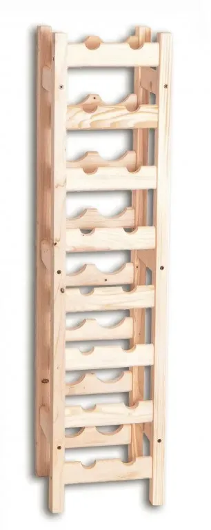 Biedrax Weinregal aus Holz für 16 Flaschen - SV16