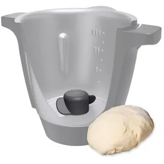Wundermix Küchenmaschinen Zubehör-Set TeigMeister® für Monsieur Cuisine, Zubehör für MC Connect, MC Trend, MC Smart, "Monsieur Cuisine Compact", Kneteinsatz für perfekte Teige