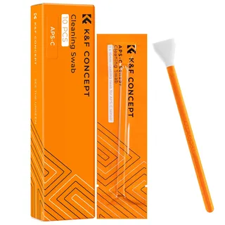 K&F CONCEPT Objektiv Reinigungsset Kamera Foto Reinigungsset für DSLR Kamera Objektive Filter Handys mit Lenspen Reinigungspinsel Blasebalg Mikrofasertuch (APS_16MM(10pcs))