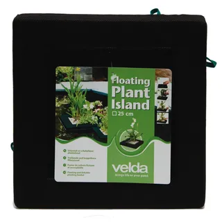Velda Planting Island for the Pond, 35 Cm, Square, Floating Plant Island