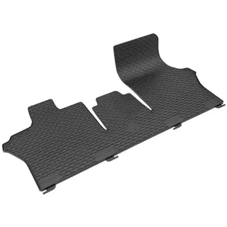 WALSER Auto-Fußmatten Automatte Passform DirtGuard (1 St), für VW ID. Buzz Cargo (EBA) VW ID. Buzz Van, YB 04/2022-, ID. Buzz Cargo 04/2022- schwarz