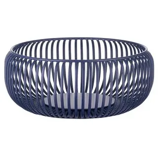 blomus Dekoschale -LITO- Metallschale: Elegantes, robustes Design für jedes Zuhause, Designer, Obstschale, Dekoschale, Brotkorb, Modern, Zeitlos, Robust, Farben blau