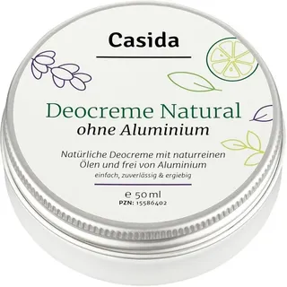 Casida GmbH Deocreme ohne Aluminium Natural