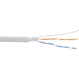InLine InLine® Telefon-Kabel 4-adrig, 2x2x0,6mm, zum Verlegen, 25m Ring