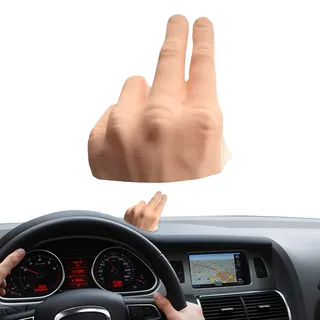 Winkende Hand Am Armaturenbrett Two-finger Front Dashboard Ornament 2-Finger Auto-Armaturenbrett-Dekoration Multifunktional Auto-Innenausstattung