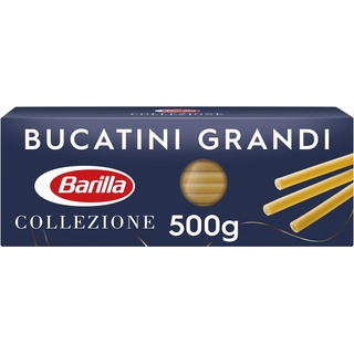 Barilla Collezione Bucatini Grandi Pasta aus hochwertigem Hartweizen immer al dente, (1 x 500 g)