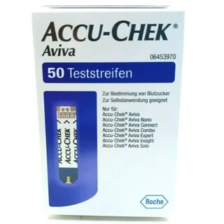 Accu-Check Aviva Blutzuckerteststreifen 50 Stück pzn 07798449 MHD 30.06.2026