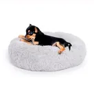 Hundebett Ceddie hellgrau M