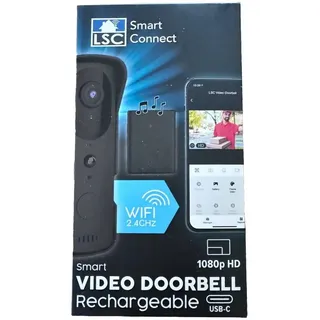 smart connect Türklingel mit Kamera WLAN Video Funkklingel Doorbell mit Gong Smart Nachtsicht