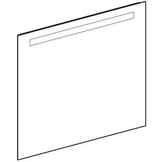 Geberit Option Basic Square Lichtspiegel Beleuchtung oben, 502807001