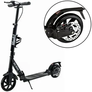 Mach1 Kickscooter Tretroller mit 200x40mm Rollen XXL Wheel u. Scheibenbremse