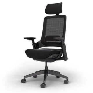 Ergotopia NextBack Pro Ergonomischer Bürostuhl 150kg – Schreibtischstuhl ergonomisch, Bürostuhl ergonomisch Testsieger 100% individuell einstellbar, Gamingstuhl Office Chair