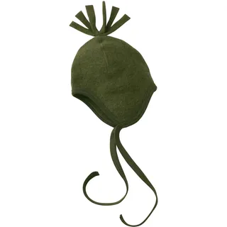 Engel - Baby Mütze, Wollfleece - Mütze Gr 86/92 oliv
