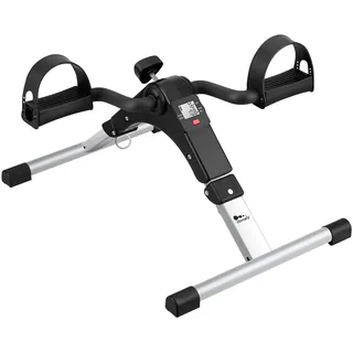 himaly Minibike Heimtrainer Bewegungstrainer Pedaltrainer Arm und Beintrainer Trainingsgerät Fitnessgerät mit LCD-Monitor Einstellbarer Widerstand Fahrradtrainer Fitness-Fahrrad Heimfahrrad