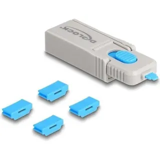 DeLock HDMI Port Schloss 20924 Blau, Grau 20924
