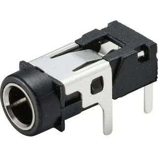 TRU Components Tc-9465728 Klinken-steckverbinder 3.5mm Buchse, Einbau horizontal Polzahl: 3 Stereo