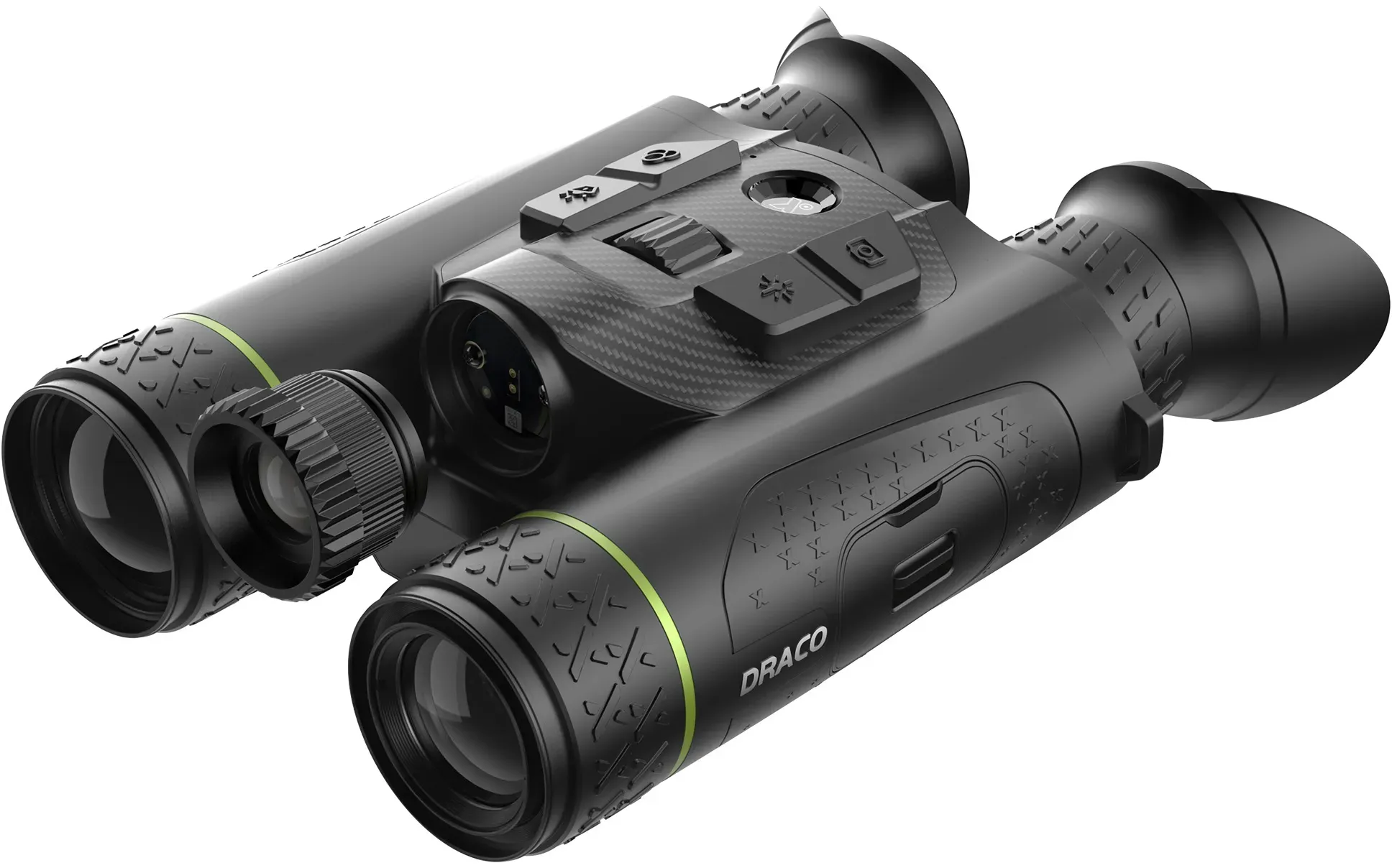 PIXFRA Draco D635-4K Binocular 4in1 Wärmebild, Nachtsicht, Fernglas, LRF 640×512...