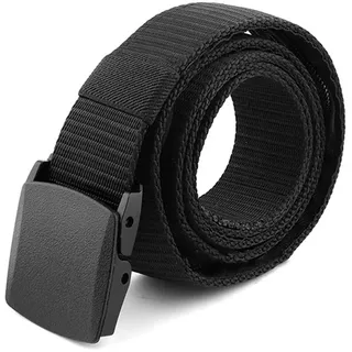Reisegürtel aus Nylon, Sicherheit, Taschengürtel, Unisex, versteckt, für Geld, atmungsaktive Taktische Tasche mit Kunststoffschnalle, Rot, Einheitsgröße, Rot, Taille Unique