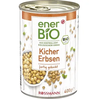 ROSSMANN enerBiO Kichererbsen Bio-Konserve 400,0 g