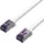 S/CONN maximum connectivity Flexline-Patchkabel cat 6A hochflexibel kurze Bauform PIMF weiß 1 5m