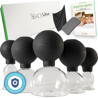 BACKLAxx BACKLAxx® Schröpfgläser Set 5 St