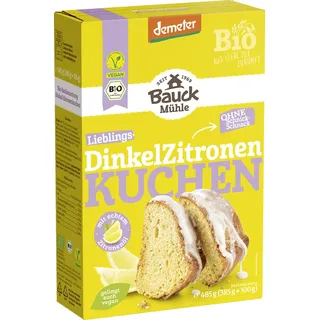 Bauckhof Dinkel Zitronenkuchen demeter