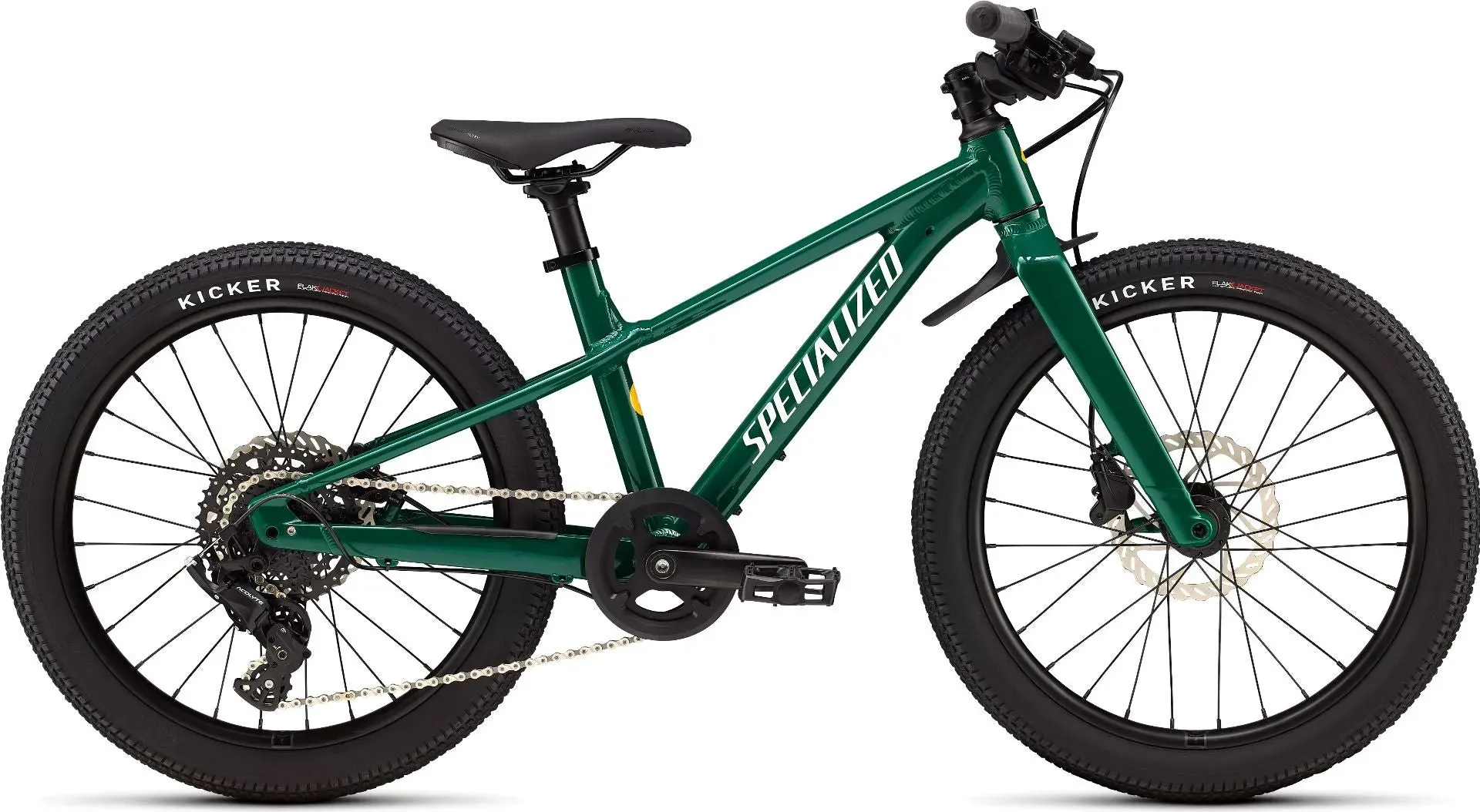 Specialized Riprock INT Kinderrad Diamant 20" Gloss Pine Green / Dune White and California Sunshine one size