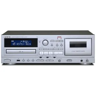 TEAC AD-850-SE CD- und Kassettenspieler silber Kassetten Player silberfarben