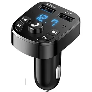 Ziyan FM Transmitter KFZ Bluetooth Dual USB Auto Ladegerät für Handy Radio Adapter