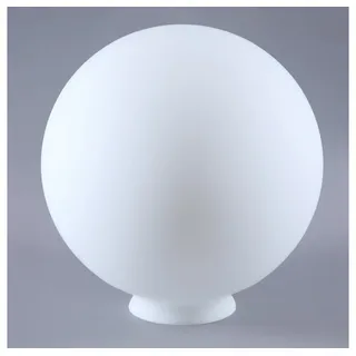 H4L Kugelglas Lampenglas Ø 250mm Weiß Ersatzglas rund Leuchtenglas Glaskugel für E27 Lampenschirm Opalglas matt