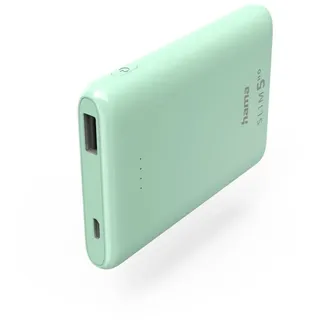 Hama Power Pack Slim 5HD mintgrün