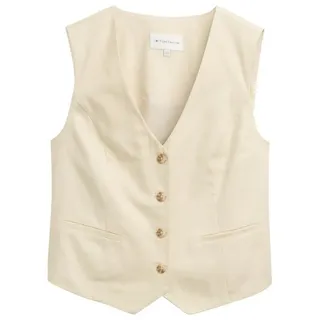 Tom Tailor Modern Weste - Champagne - 40