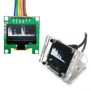 Audio Level Indicator Spectrum Display Analyzer Stereo VU Meter mit Unterstützt 8 Modi Dual Channel Betrieb (ohne Box)