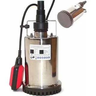 Apex Digital Edelstahl Flachsaugerpumpe Tauchpumpe 550W Schmutzwasserpumpe