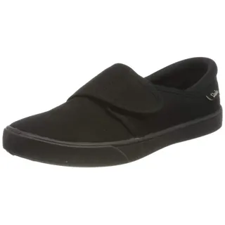 Clarks Jungen Hopper Run Uniform Schuh, Black Fabric, 33.5 EU