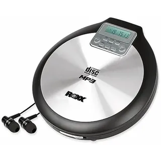 Roxx PCD 600 Tragbarer CD-Player CD, CD-R, CD-RW, MP3 Schwarz