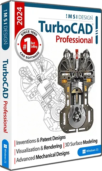 TurboCAD 2024 Professional